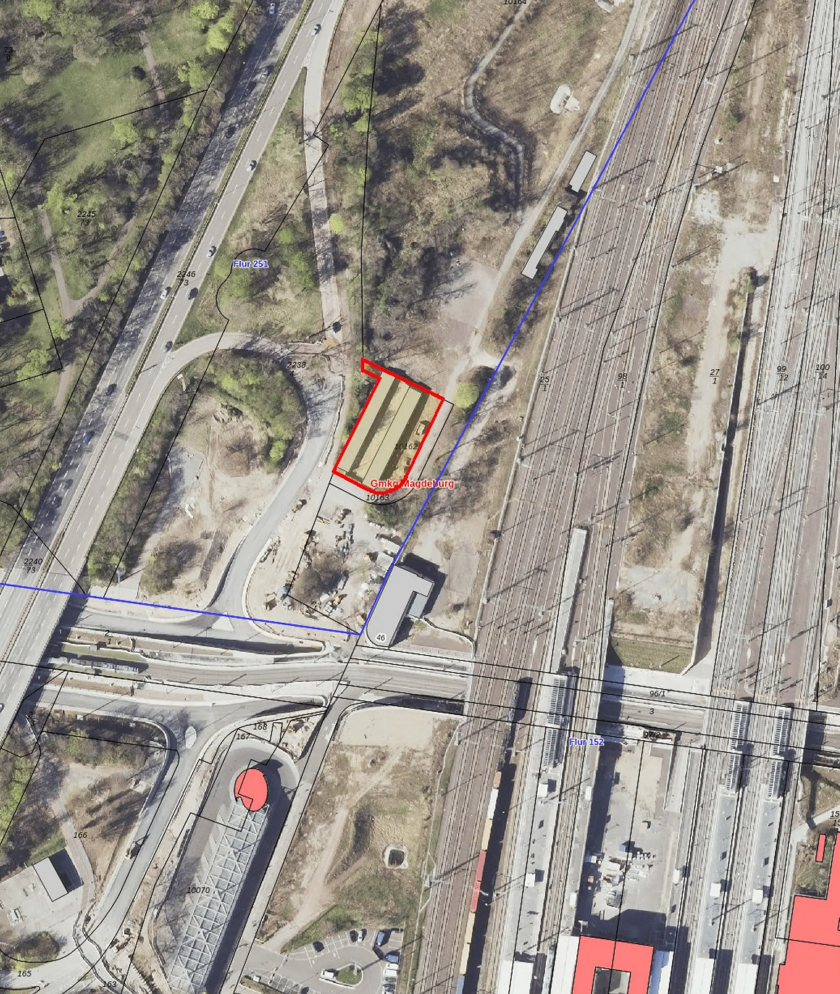 Konrad-Adenauer-Platz: Lageplan, Übersicht