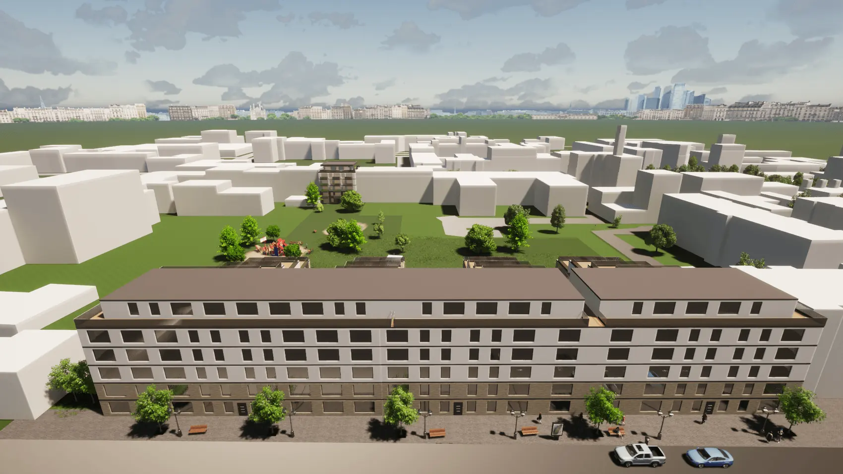 Ritterstraße: Ansicht (Visualisierung)