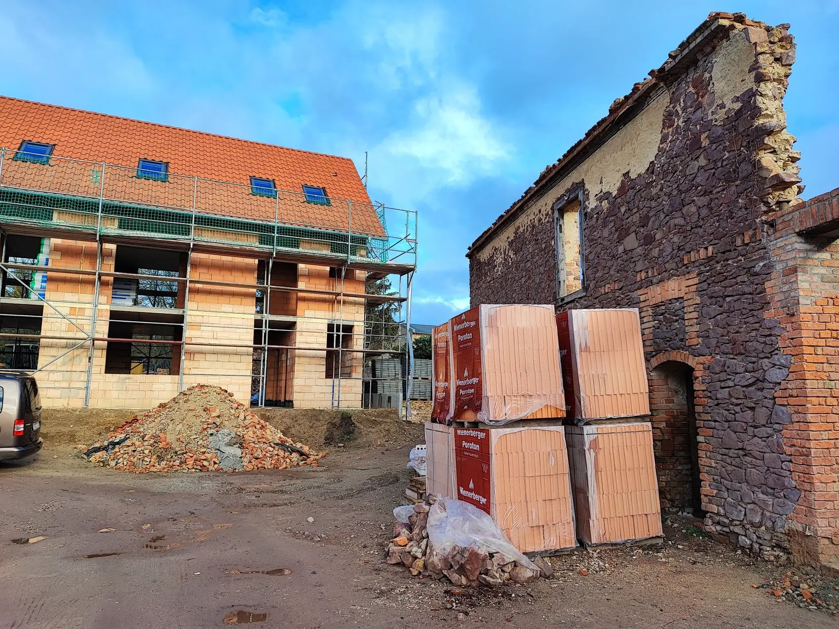 Kurze Gasse: Neubau und Bestand 2 (Foto)